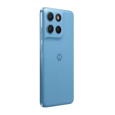 Motorola Moto G17 phone 256GB storage 4GB RAM 50MP camera - Blue